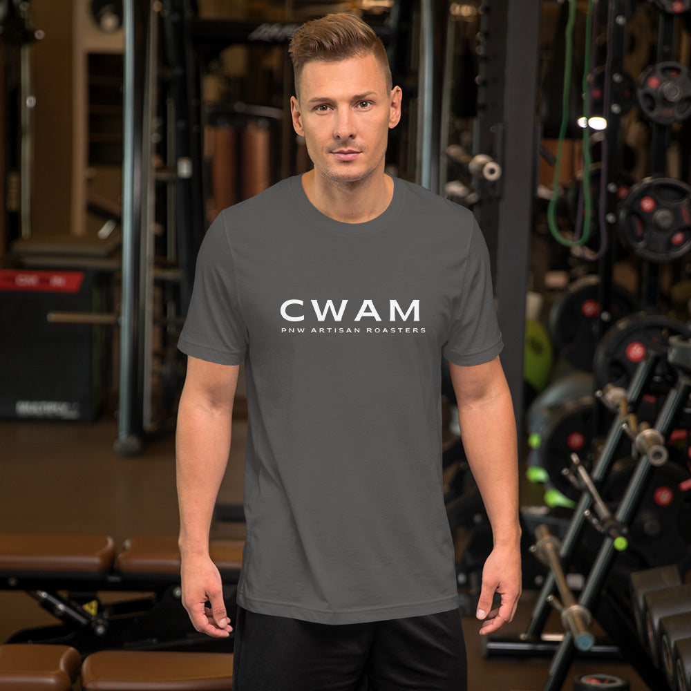 CWAM T-shirt w/ Sasquatch Badge on the back