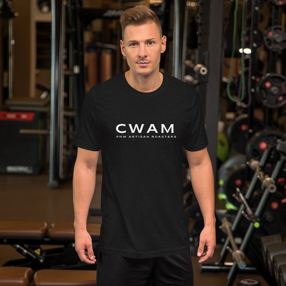 CWAM T-shirt w/ Sasquatch Badge on the back