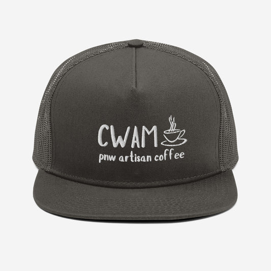 CWAM Embroidered Mesh Back Snapback